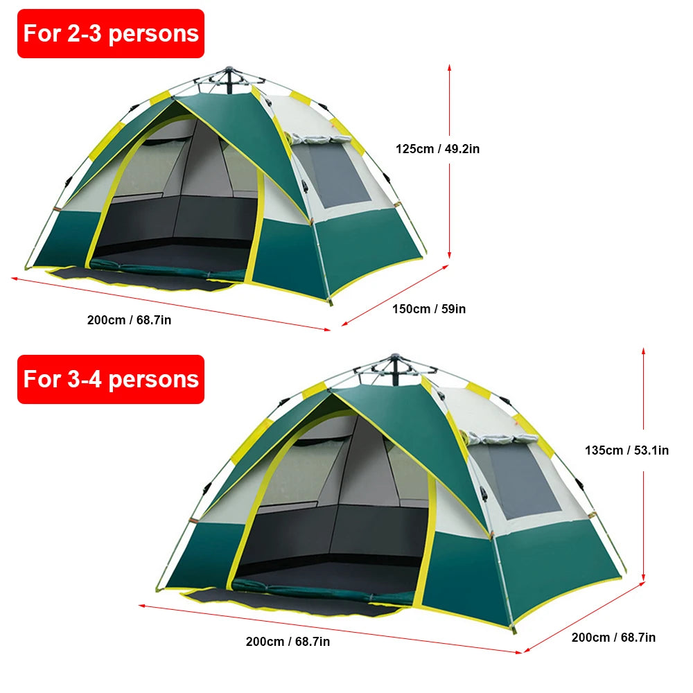 Water-resistant Outdoor Pop Up Tent