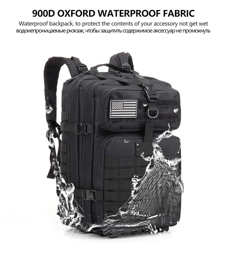 Assault Pack for Hiking, Traveling, Trekking