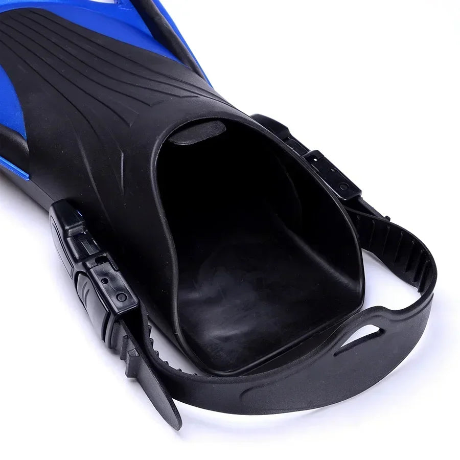 scuba diving fins open heel flippers with adjustable strap for adult swimming flipper equipment