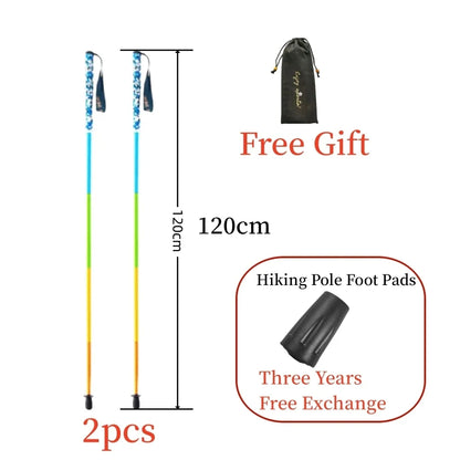 Ultra Lightweight, Portable Walking Poles