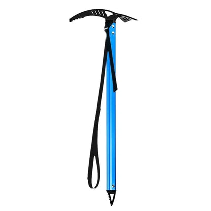 Outdoor Camping Ice Axe Aluminum Alloy Mountaineering Axe 70cm Durable and Lightweight Walking Pick for Camping Mountaineering