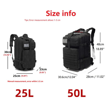 Nylon Waterproof Tactical Backpack