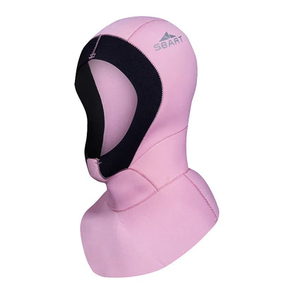 3mm Neoprene Scuba Diving Cap Protect Hair Swim Hat With Shoulder Snorkeling Equipment Hood Neck Cover Warm Wetsuit Spearfishing