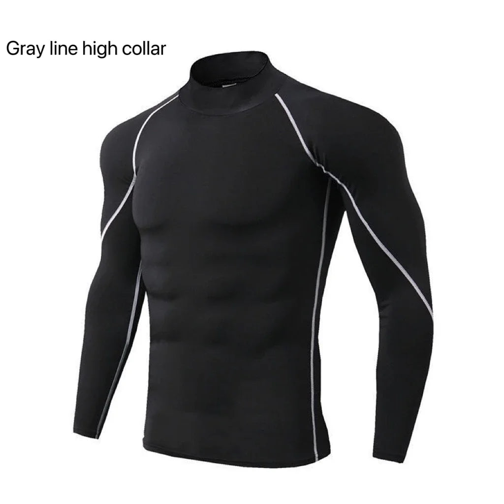 Men's Long-Sleeved Thermal Fitness Top