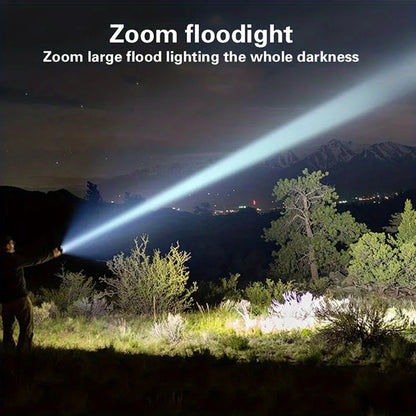 High Lumens Rechargeable LED Flashlights