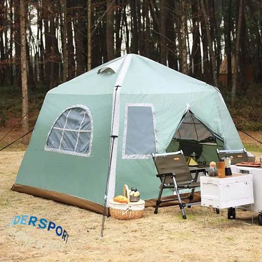 Oxford Fabric Rainproof Camping Tent