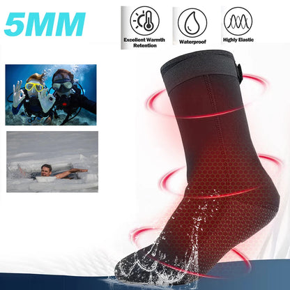 3mm Neoprene Wetsuit Water Socks