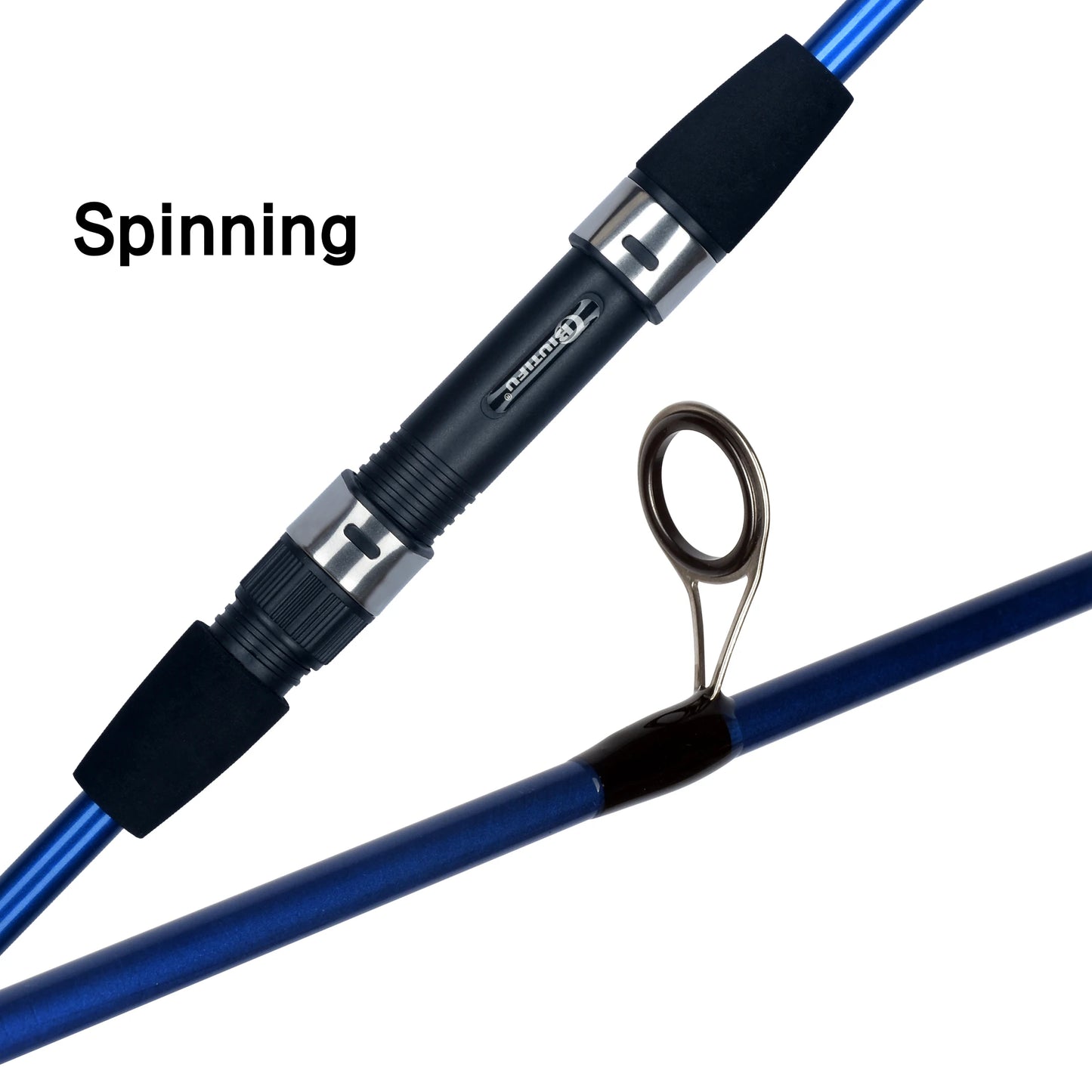 Baitcasting & Spinning Travel Fishing Rod