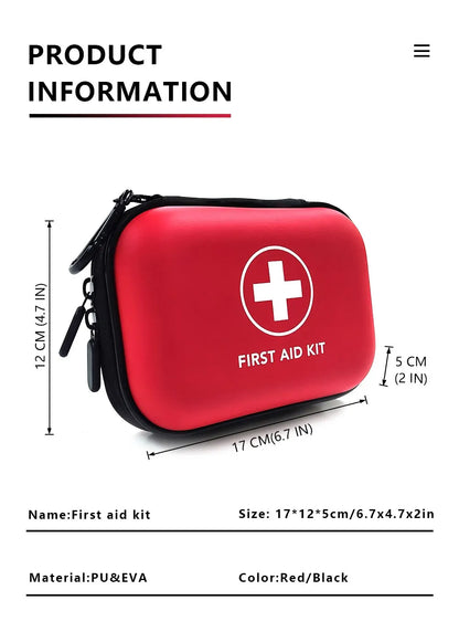 Complete Portable Emergency Medical First Aid Kit