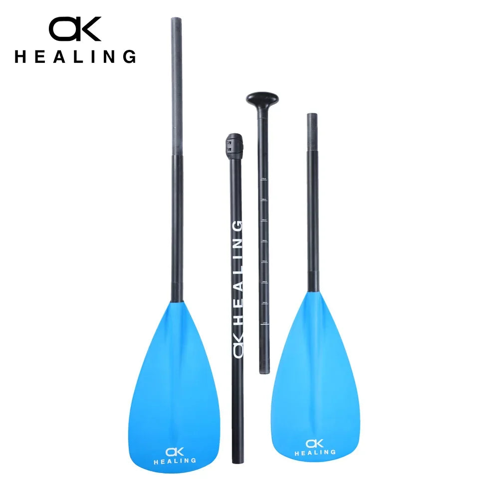 Dual Purpose Adjustable SUP Paddle, Kayak Boat, Stand Up Paddle Board, Surfing and Surfboard, New, 4 Piece