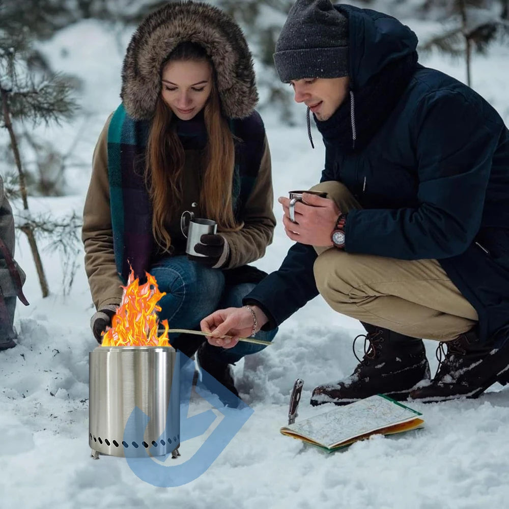 Outdoor Camping Smokeless Stove