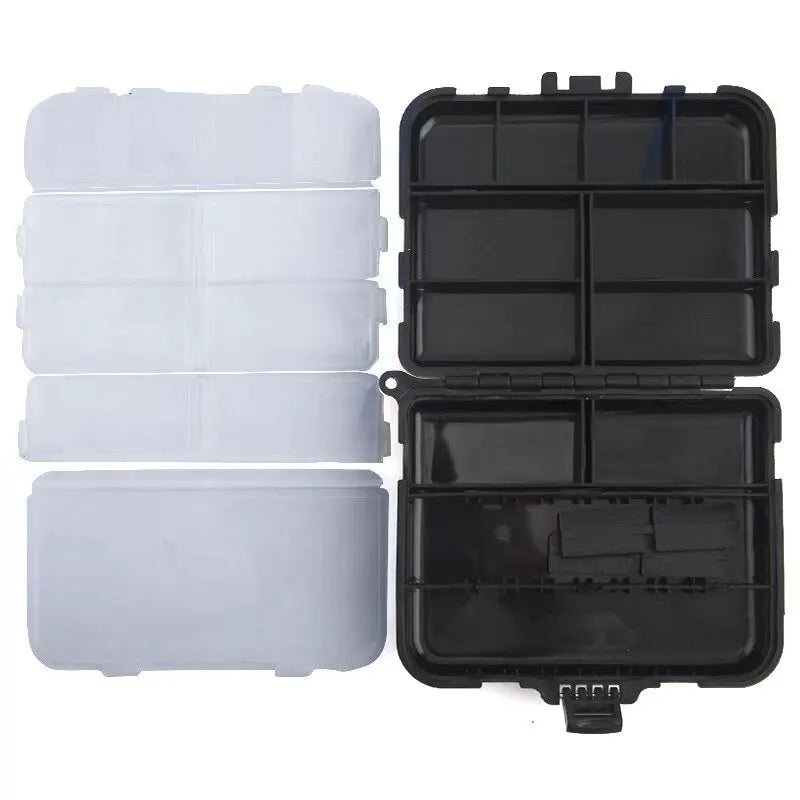 Fishing Tackle Bait Storage Boxes, Portable Double-Sided Lure Hook Organizer, Mini Utility Lures Fishing Box