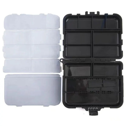 Fishing Tackle Bait Storage Boxes, Portable Double-Sided Lure Hook Organizer, Mini Utility Lures Fishing Box