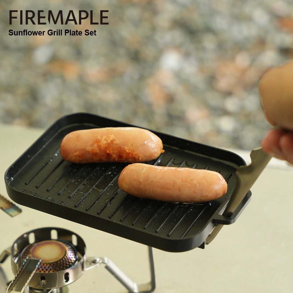 FireMaple Mini Grill Plate Set