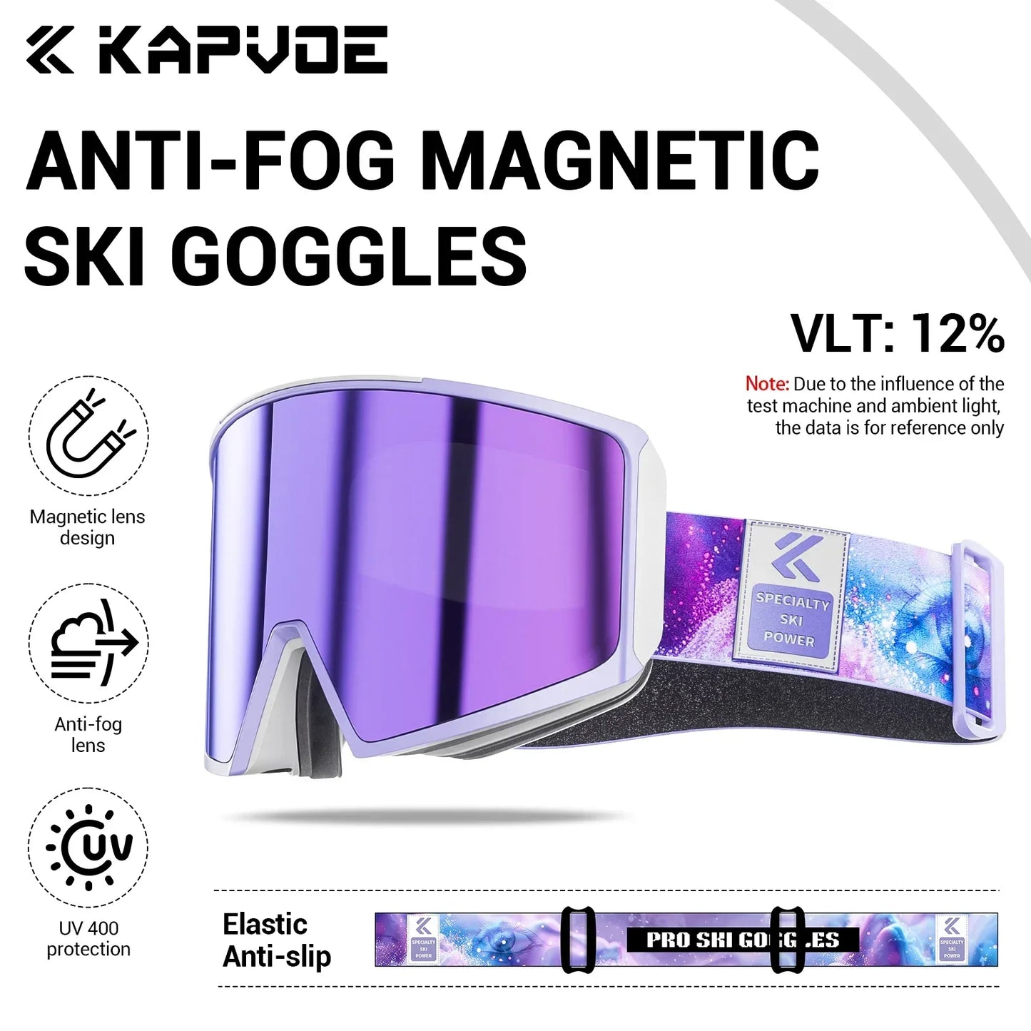 2024 Outdoor Photochromic Ski Goggles Men Snowboard Glasses Women Winter Snow Sunglasses UV400 Magnetic Attraction Lens