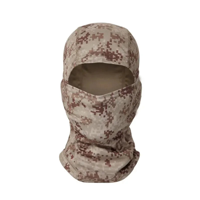 Tactical Balaclava Bicycle Riding Windproof Full Cover Outdoor Hunting Hiking Head Warm Shield Ski Scarf