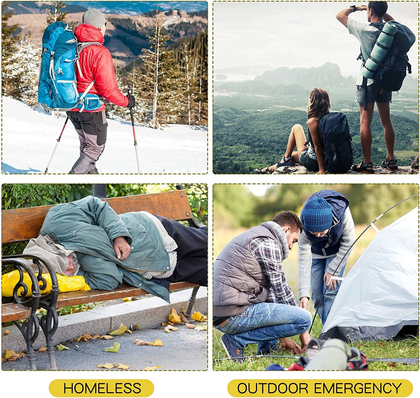 Outdoor Emergency Survival Blanket