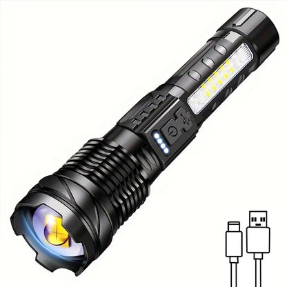 High Lumens Rechargeable LED Flashlights